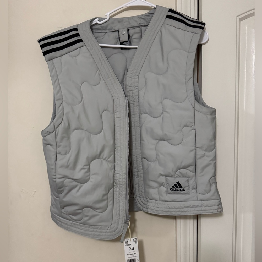 Men adidas Nuganic Insulated V jacket